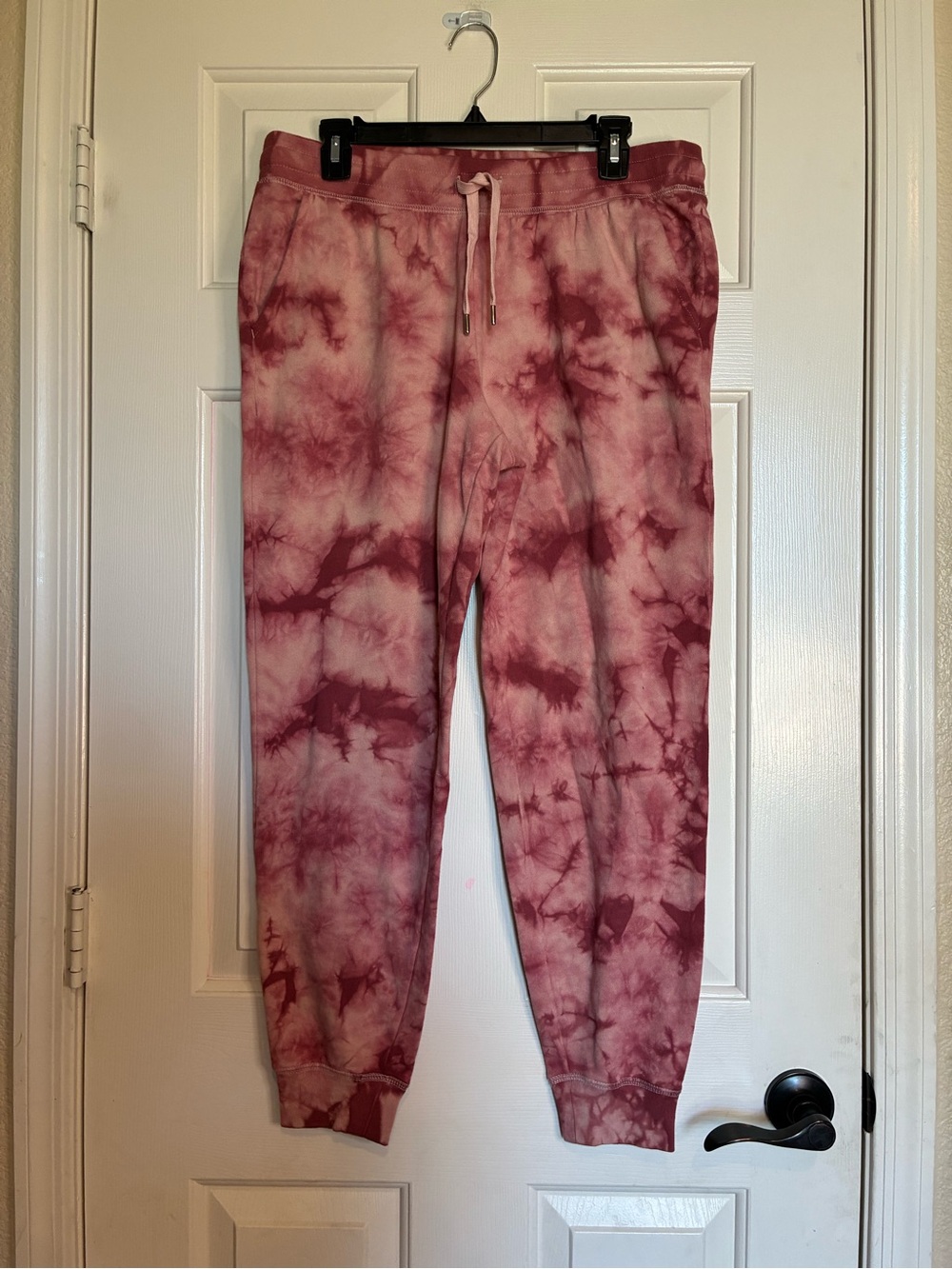 Old Navy Pink Tie-Dye Jogger Lounge Pants